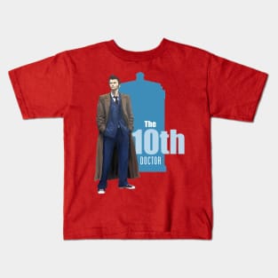 The 10th Doctor: David Tennant Kids T-Shirt